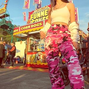 Camouflage Pink pants